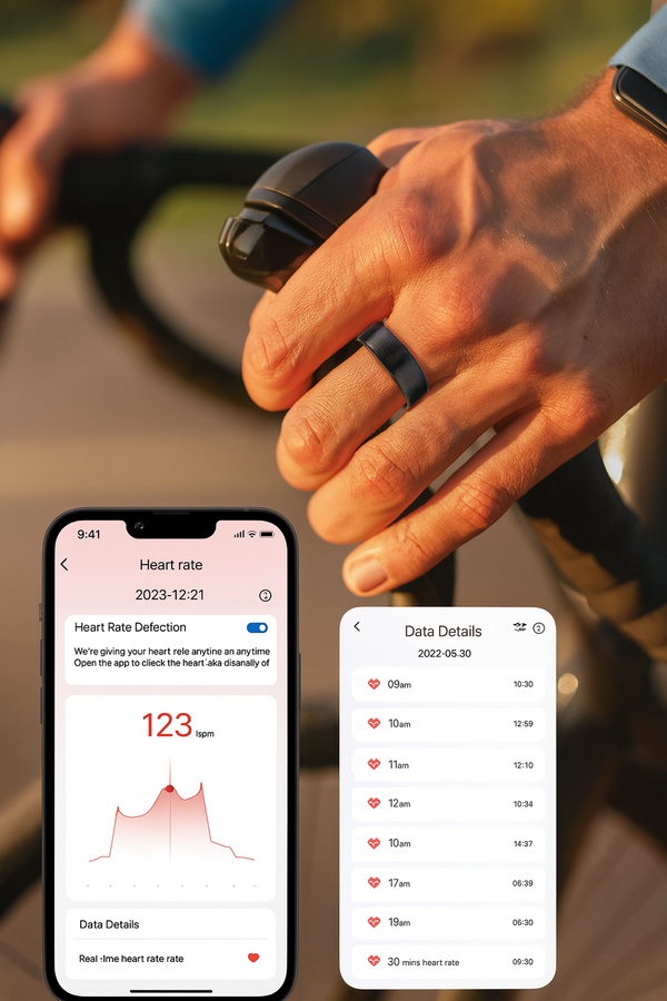 Elegant Smart Wellness Ring