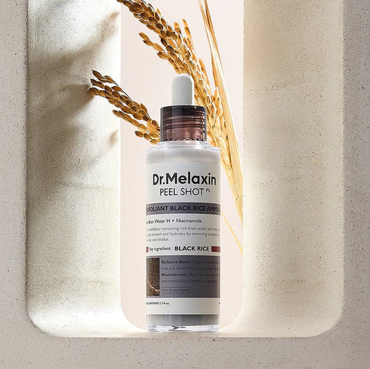 Dr.Melaxin ® Peel Shot Exfoliant Black Rice Ampoule Aridia